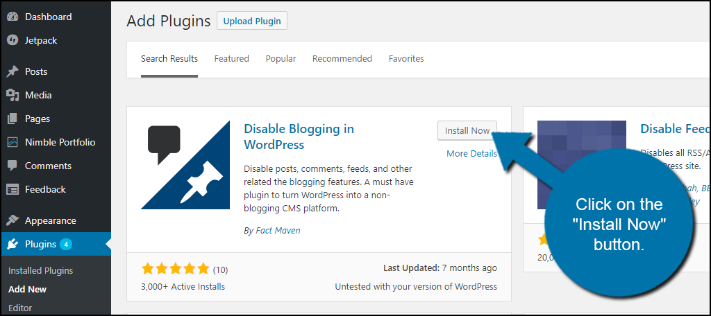 how-to-use-wordpress-as-a-website-and-disable-blog-features-greengeeks