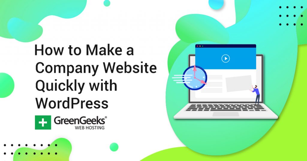 Make a Company Website with WordPress